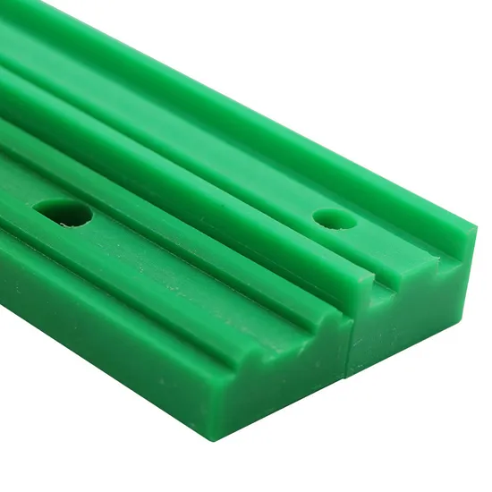 Low Friction Plastic UHMWPE Conveyor Components Chain Guide for High-Speed Can/Bottle Sorting Systems